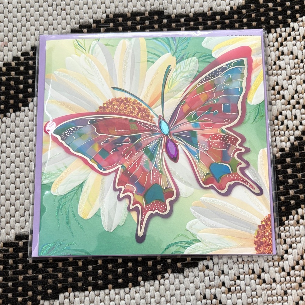 🆕Papyrus Ornate Butterfly Greeting Card